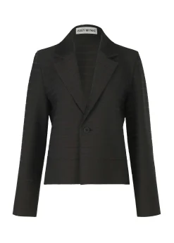 ISSEY MIYAKE Jackets & Blazers|Wide Stripe Knit