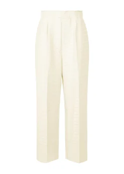 ISSEY MIYAKE Pants|Wide Stripe Knit