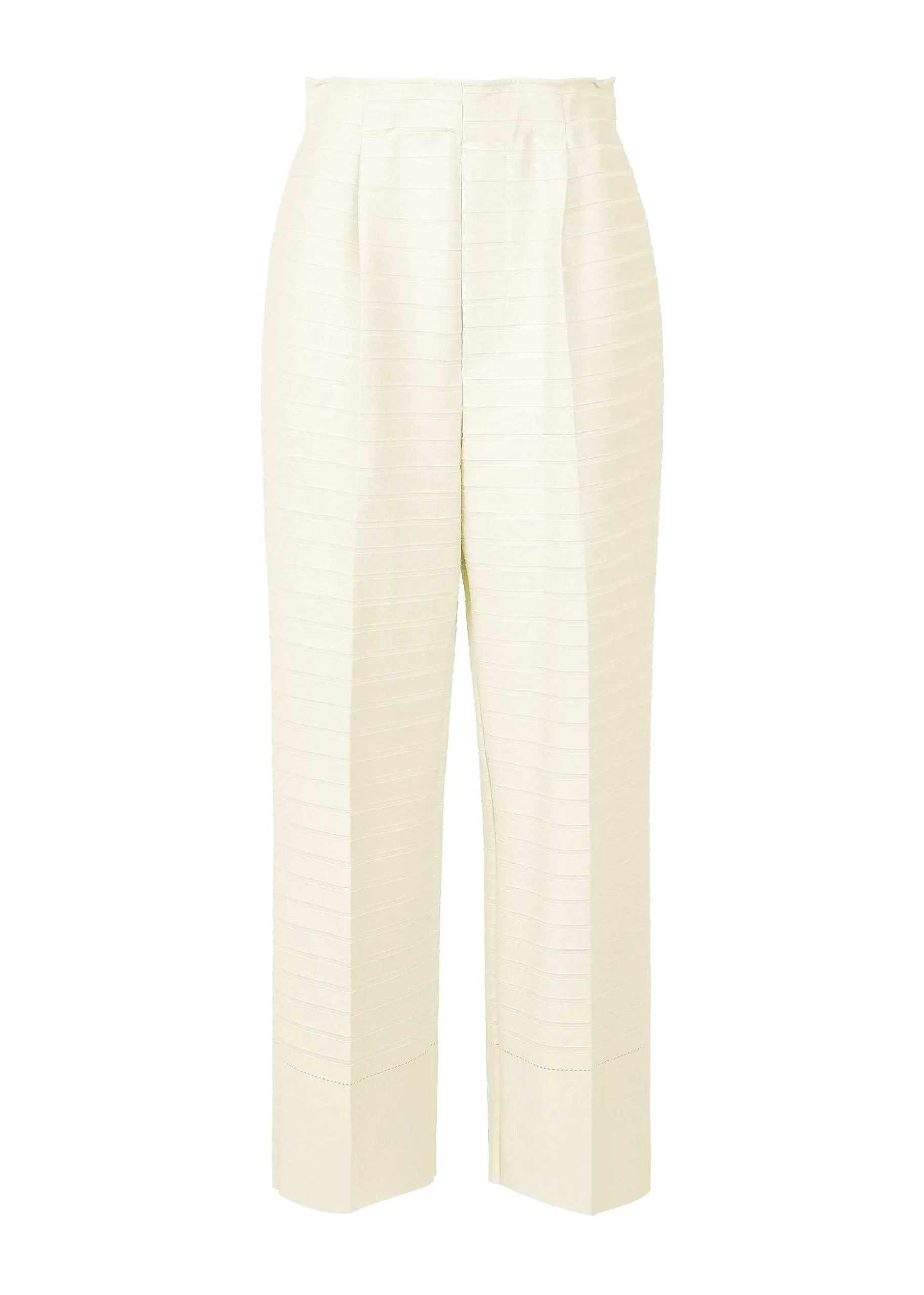 ISSEY MIYAKE Pants|Wide Stripe Knit