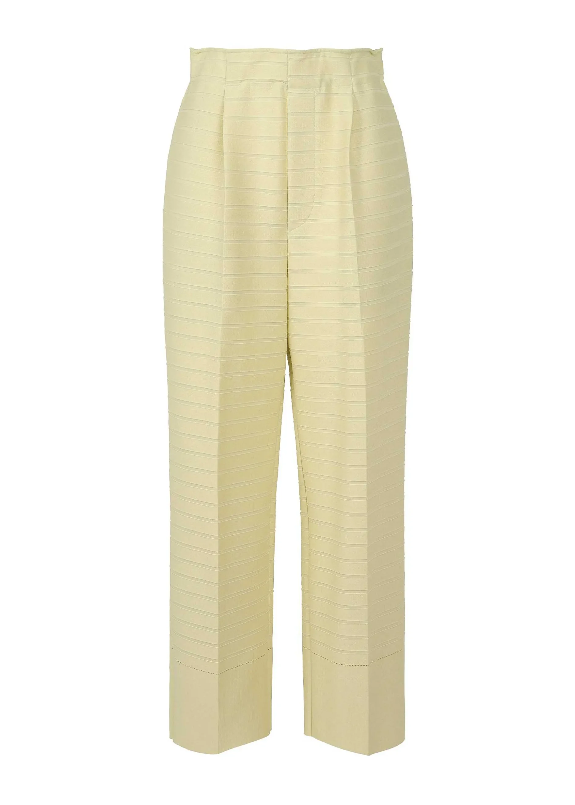 ISSEY MIYAKE Pants|Wide Stripe Knit