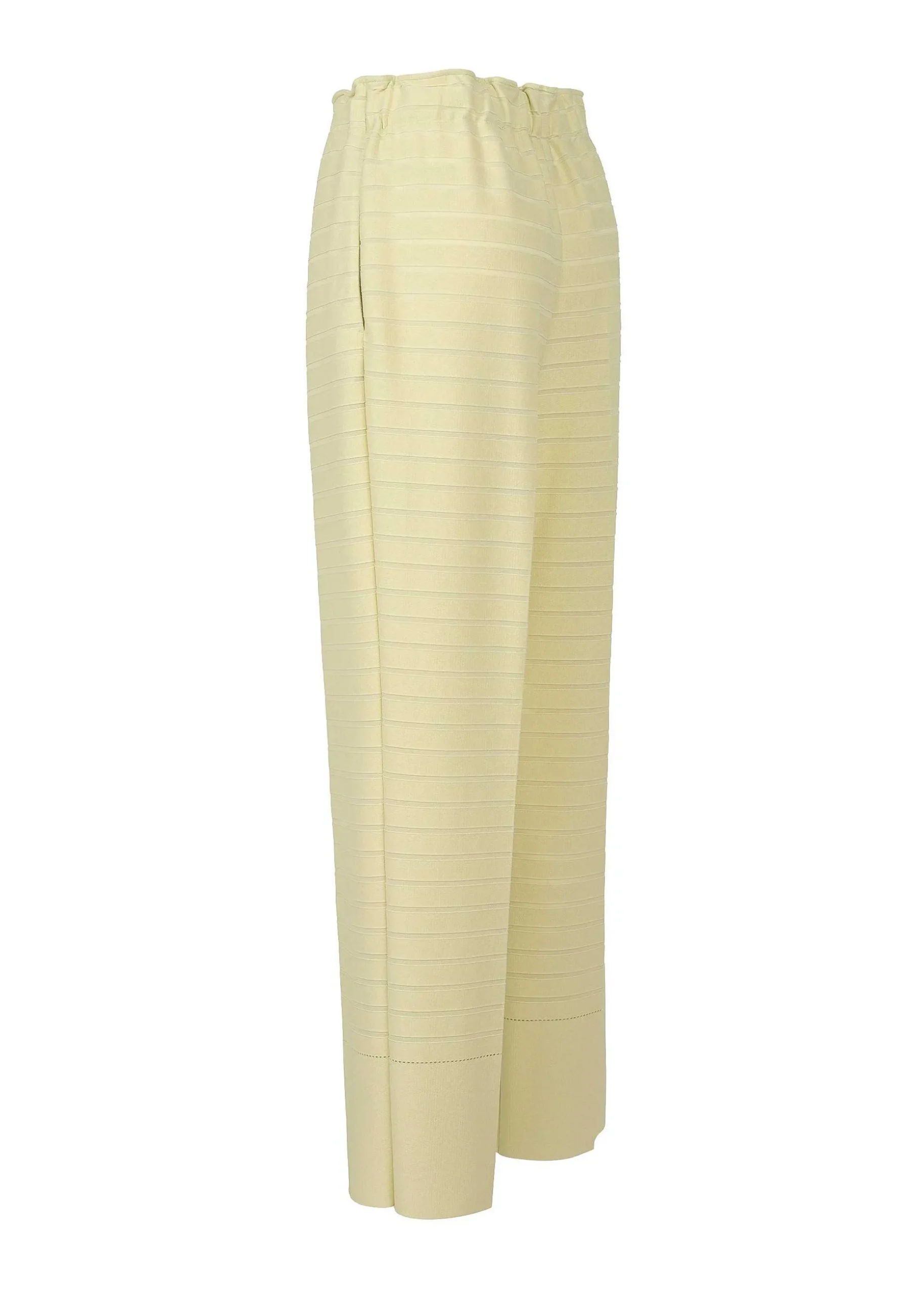ISSEY MIYAKE Pants|Wide Stripe Knit