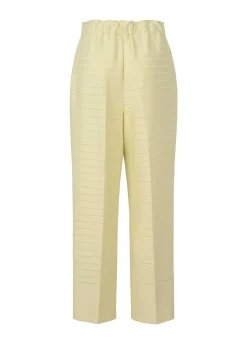 ISSEY MIYAKE Pants|Wide Stripe Knit
