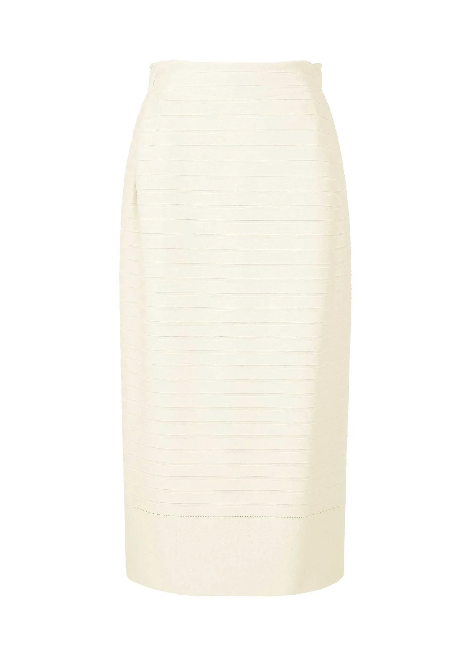 ISSEY MIYAKE Skirt|Wide Stripe Knit