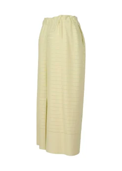 ISSEY MIYAKE Skirt|Wide Stripe Knit