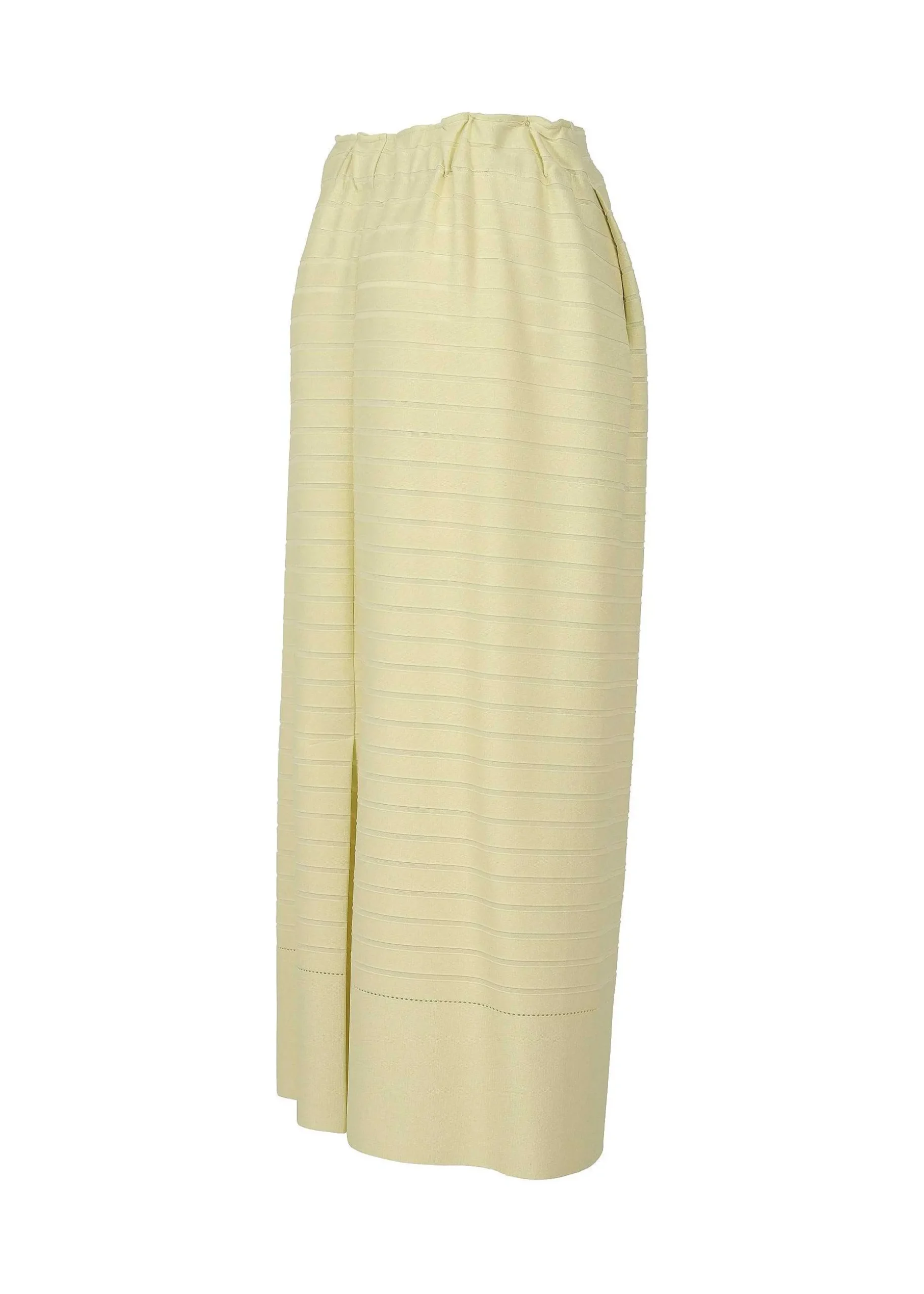 ISSEY MIYAKE Skirt|Wide Stripe Knit