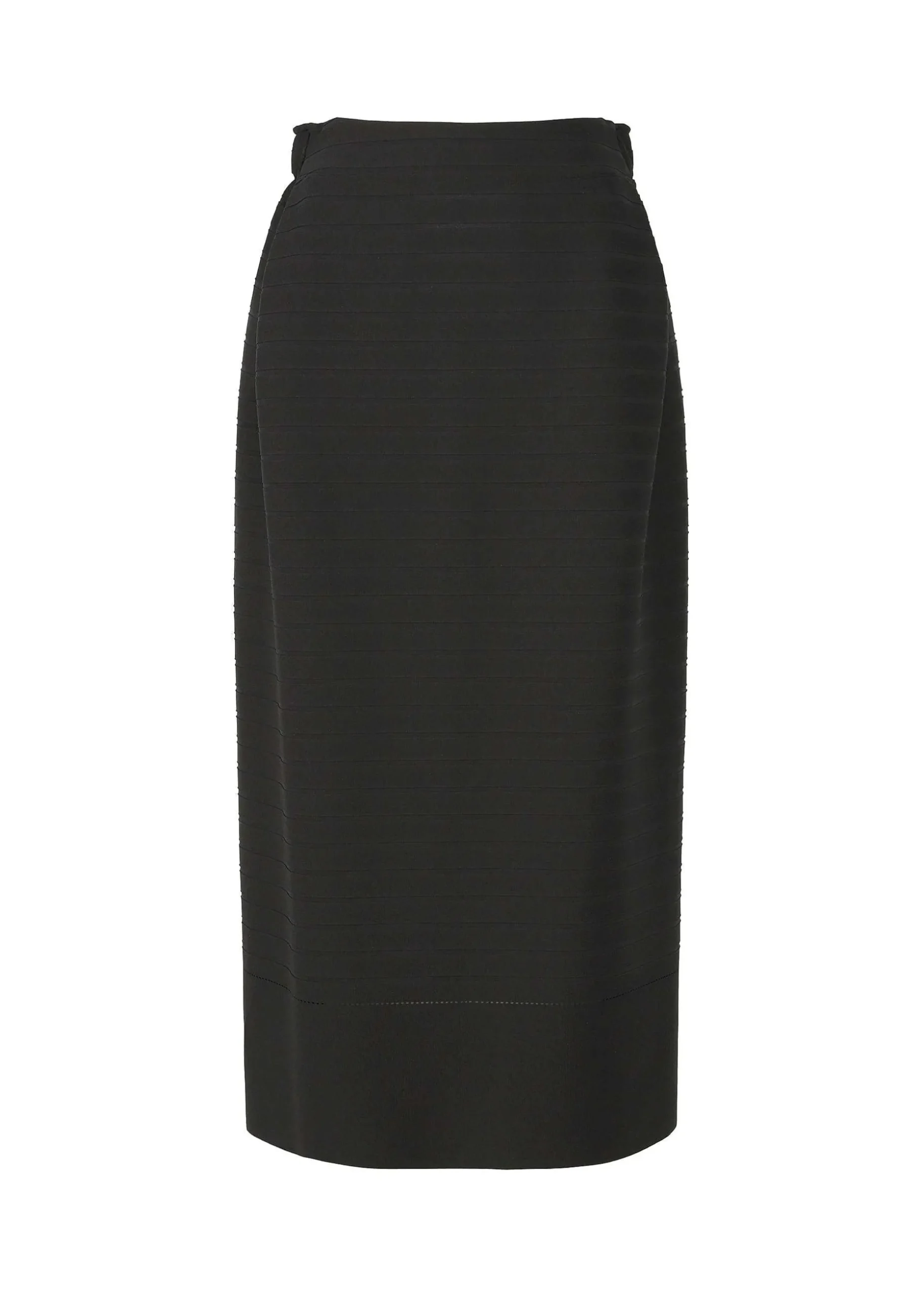 ISSEY MIYAKE Skirt|Wide Stripe Knit