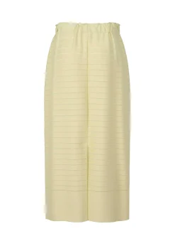 ISSEY MIYAKE Skirt|Wide Stripe Knit
