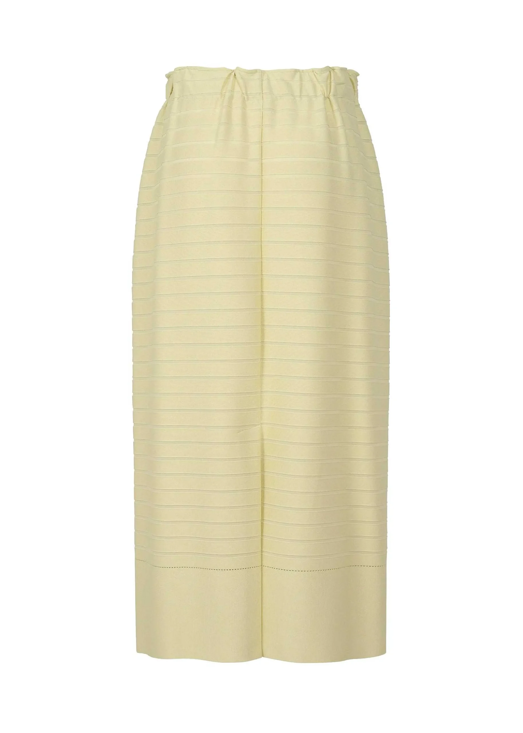 ISSEY MIYAKE Skirt|Wide Stripe Knit