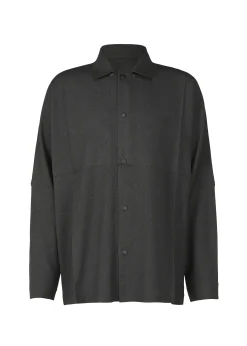 ISSEY MIYAKE Shirts|Wool Like Compact Shirt