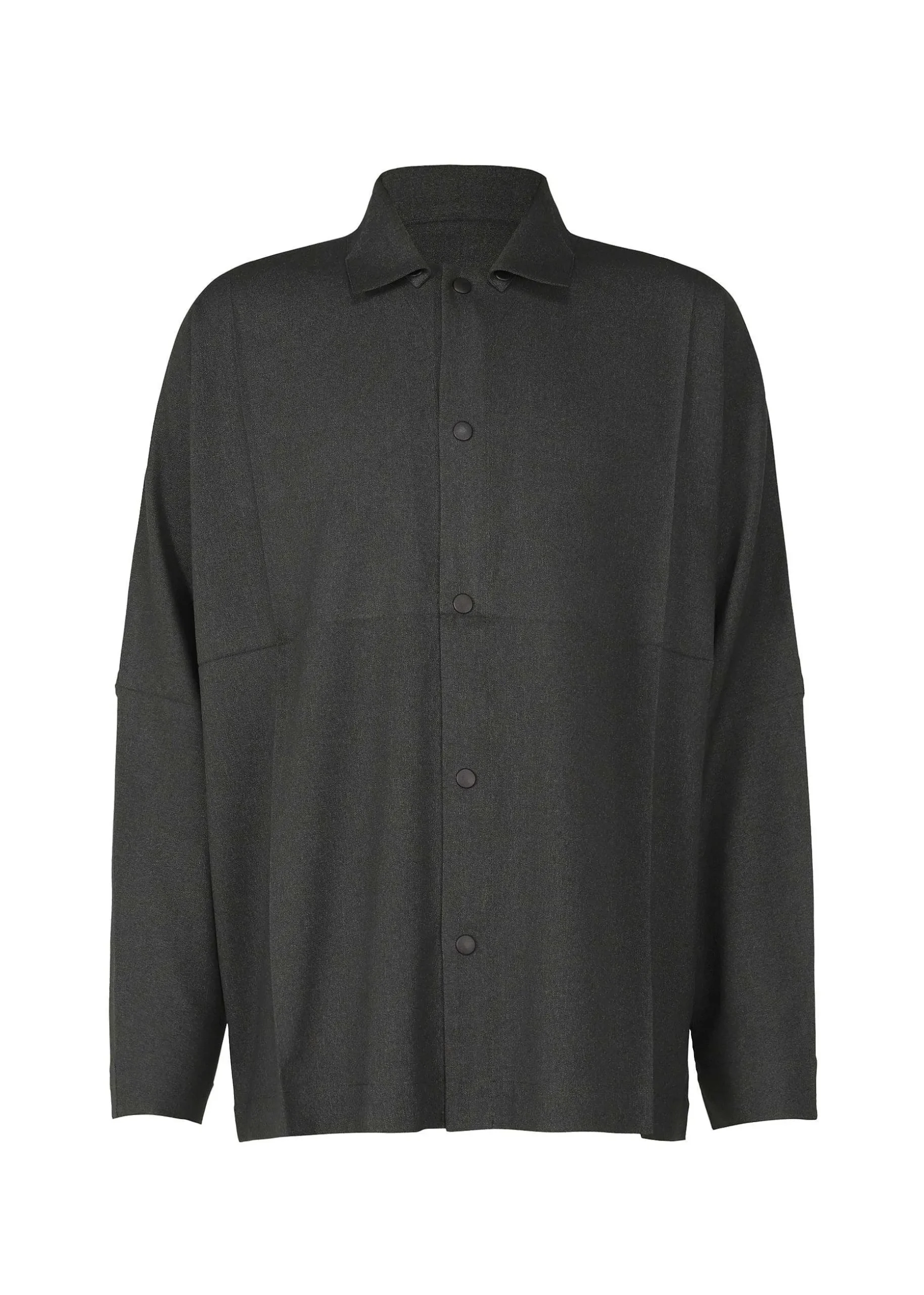 ISSEY MIYAKE Shirts|Wool Like Compact Shirt