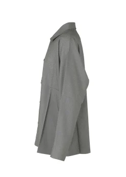 ISSEY MIYAKE Shirts|Wool Like Compact Shirt