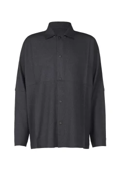 ISSEY MIYAKE Shirts|Wool Like Compact Shirt