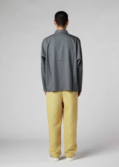 ISSEY MIYAKE Shirts|Wool Like Compact Shirt