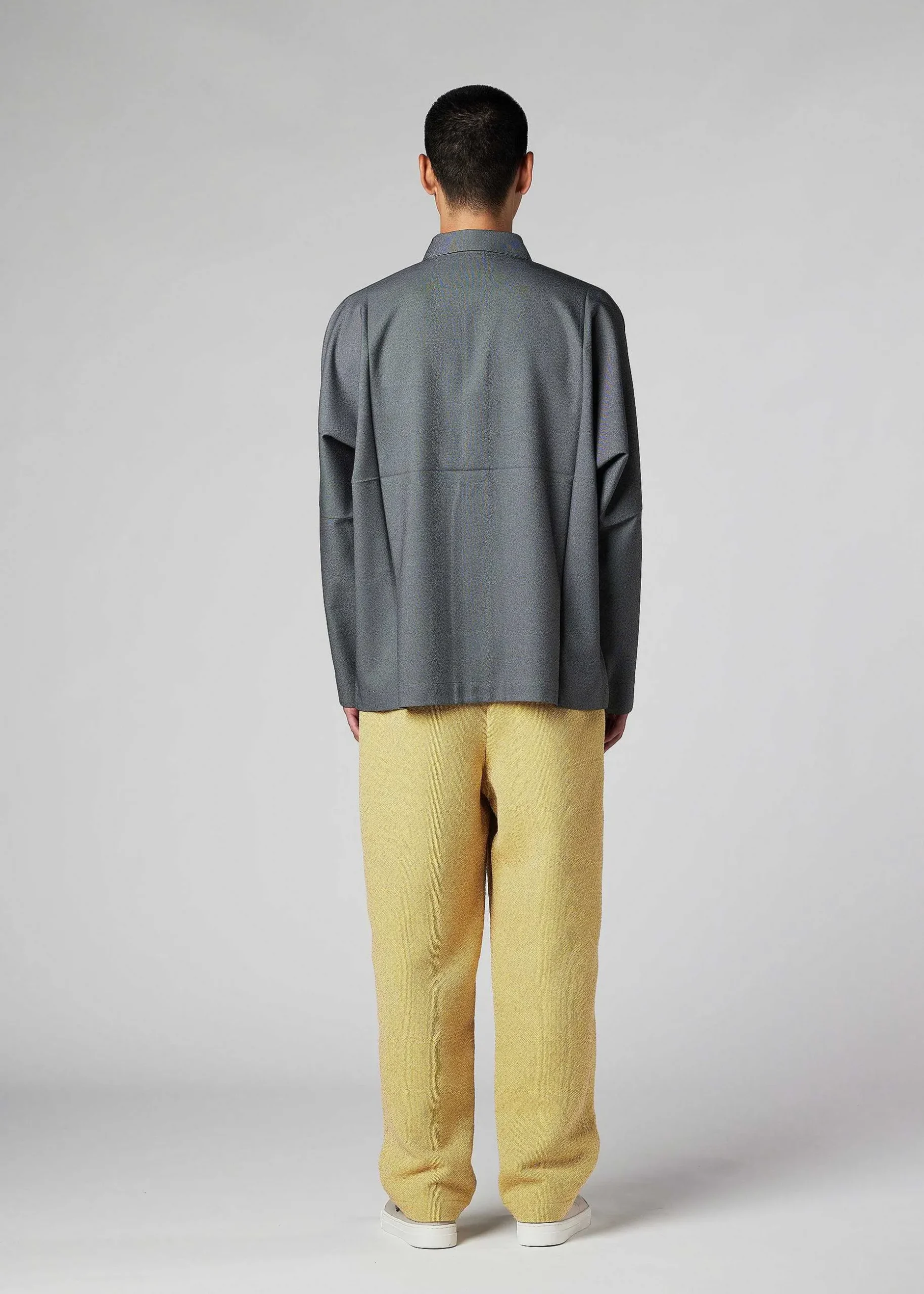 ISSEY MIYAKE Shirts|Wool Like Compact Shirt